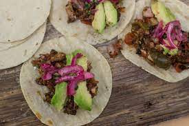 Taco de Molleja en Chipotle