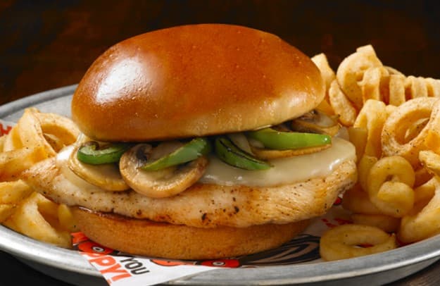 Smothered Chicken Sandwich
