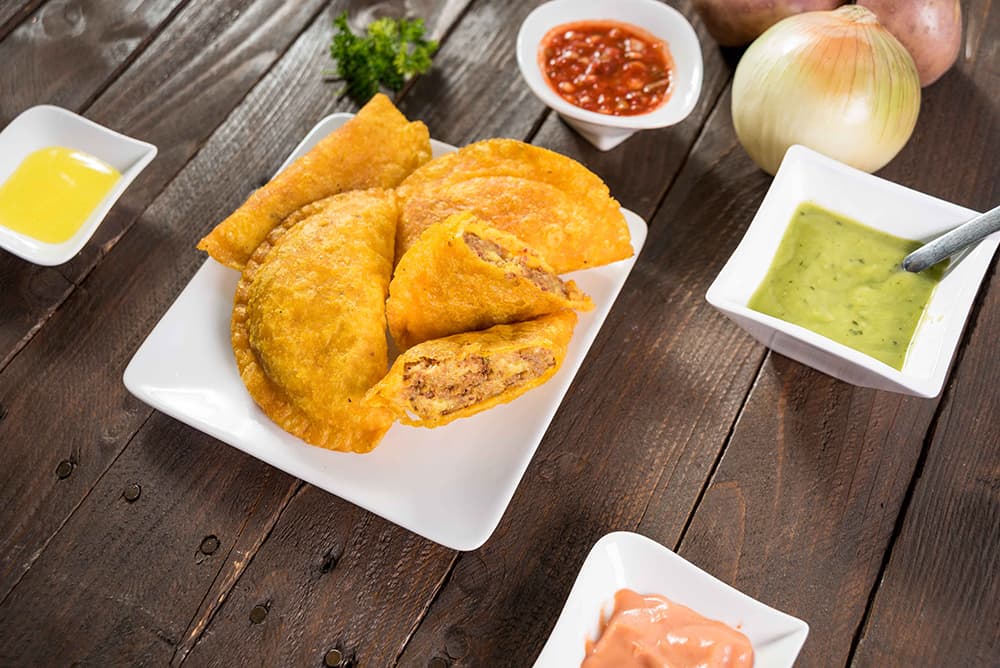 Empanada de Papa y Carne