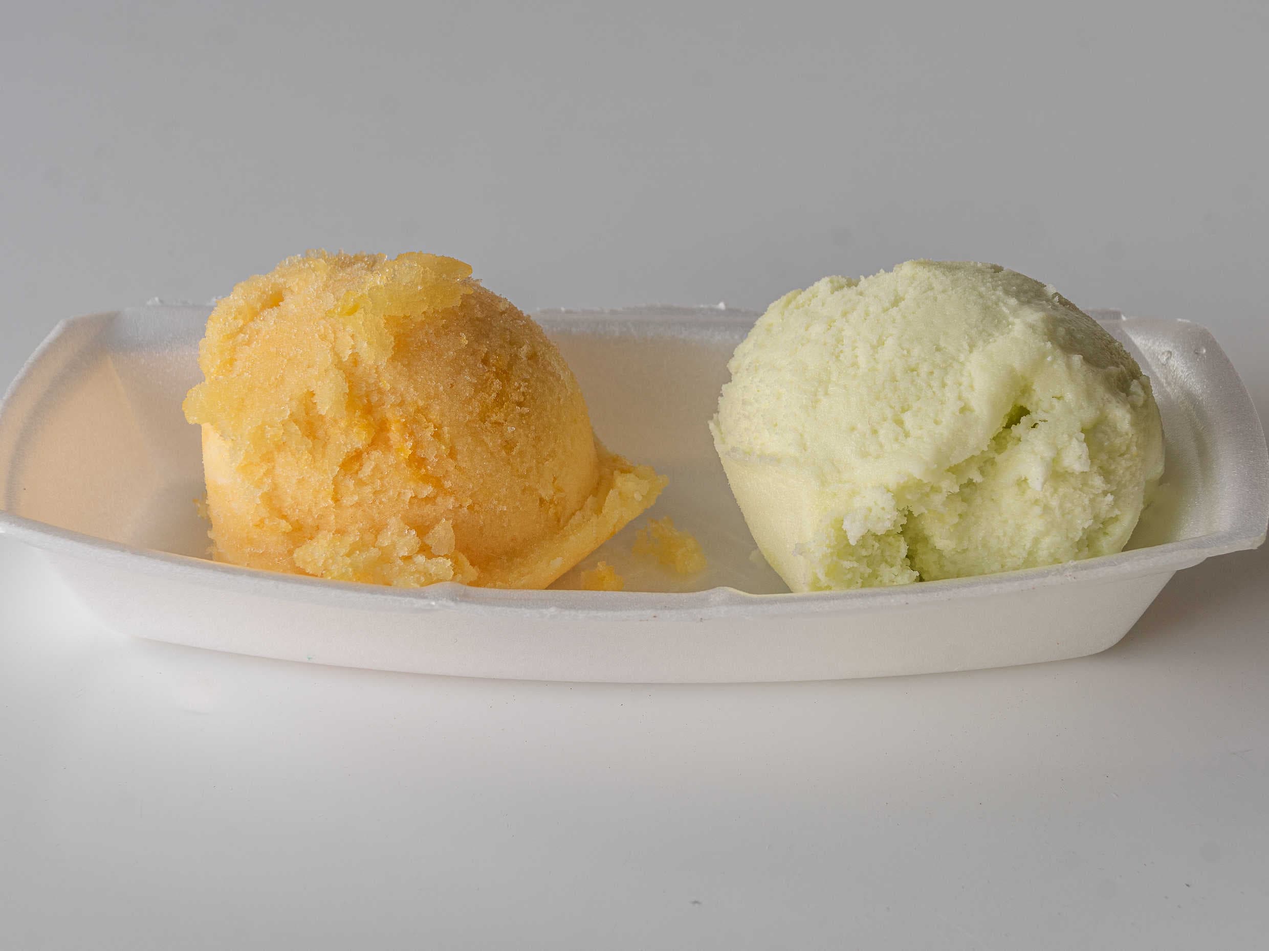 Helado Sencillo de Mango