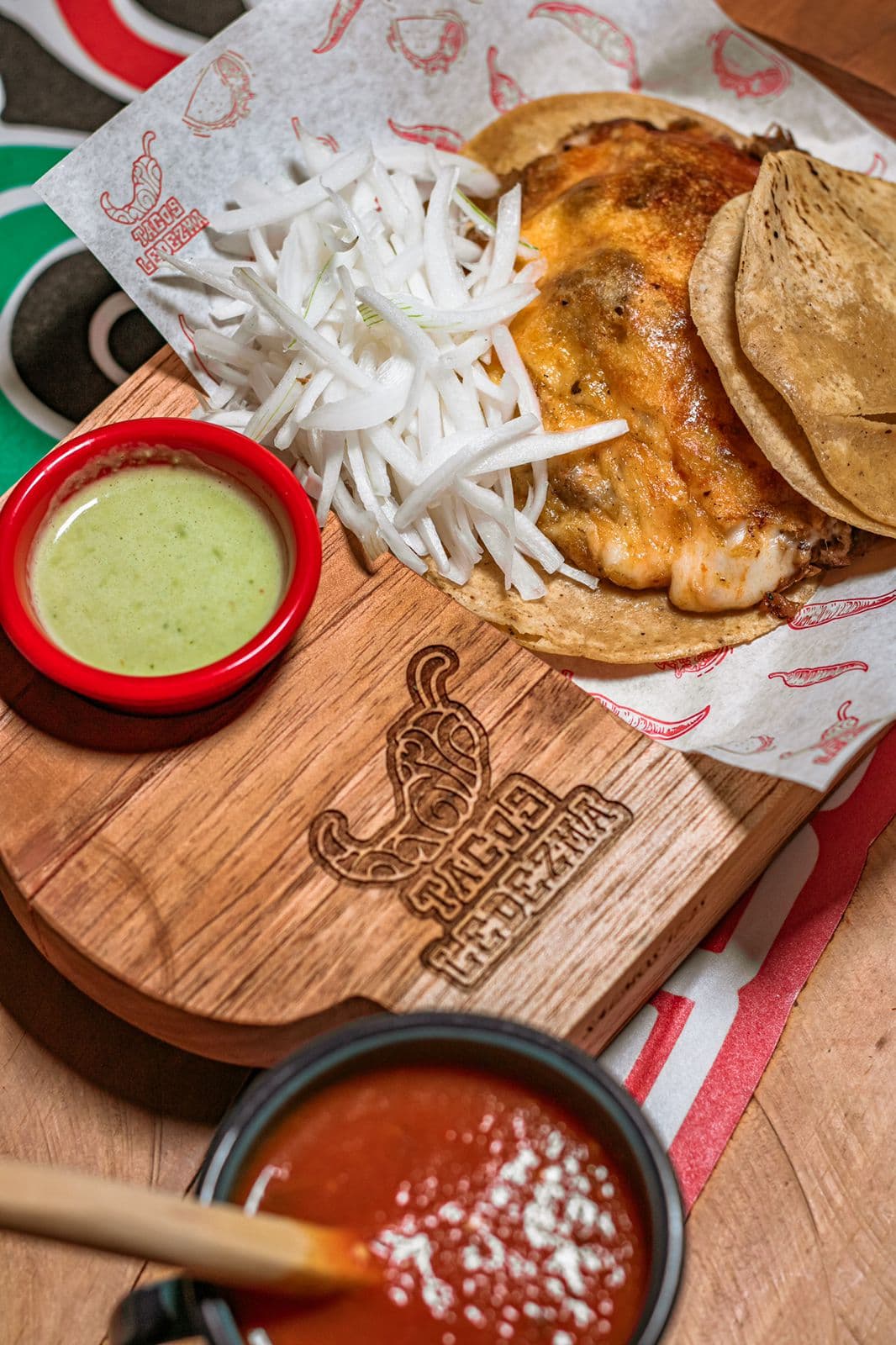 orden de Barbacoa con Queso