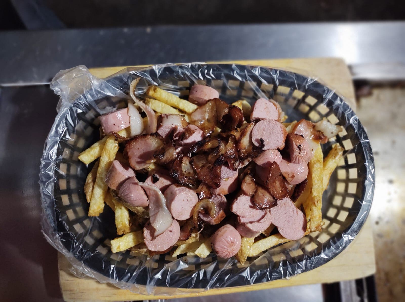 salchipapas