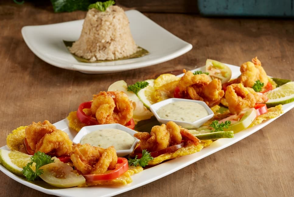Langostinos a La Mariposa.