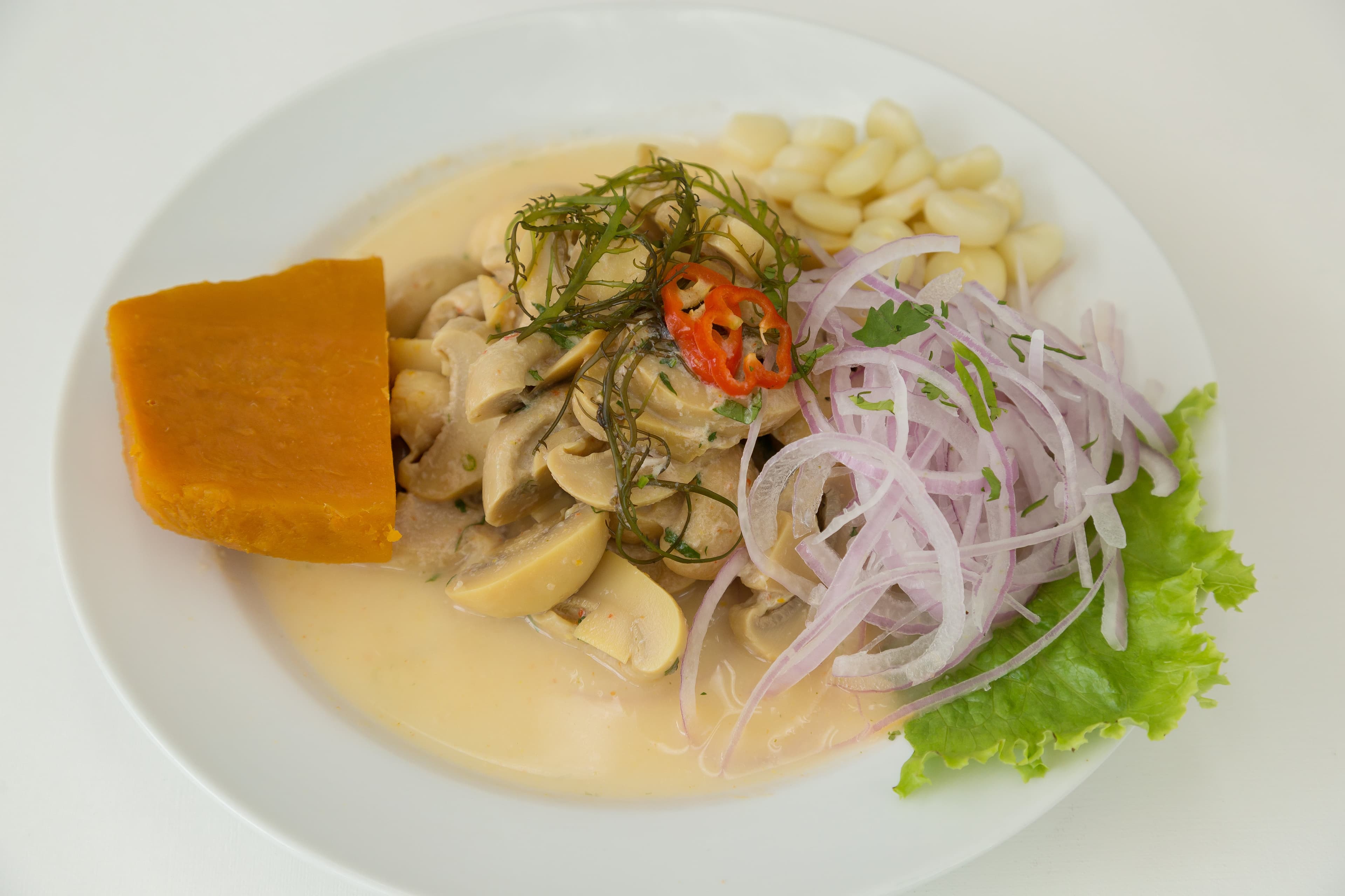 Ceviche de Champiñones