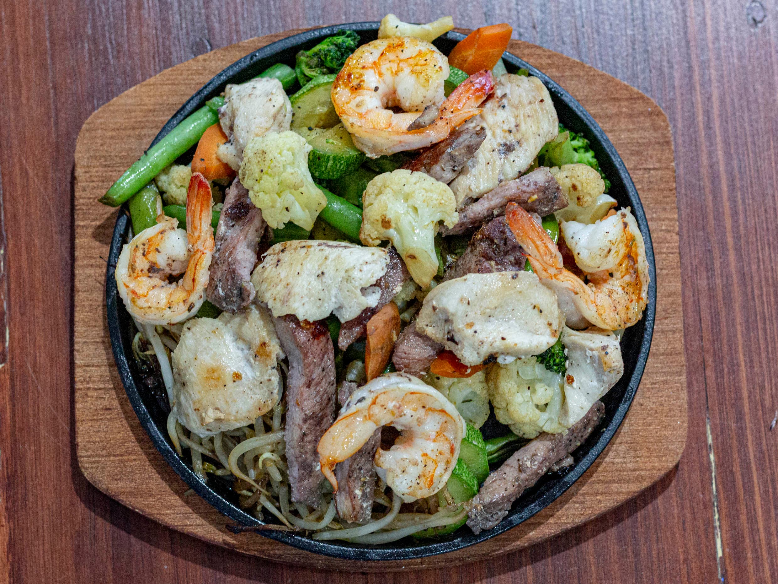 Teppanyaki Mixto