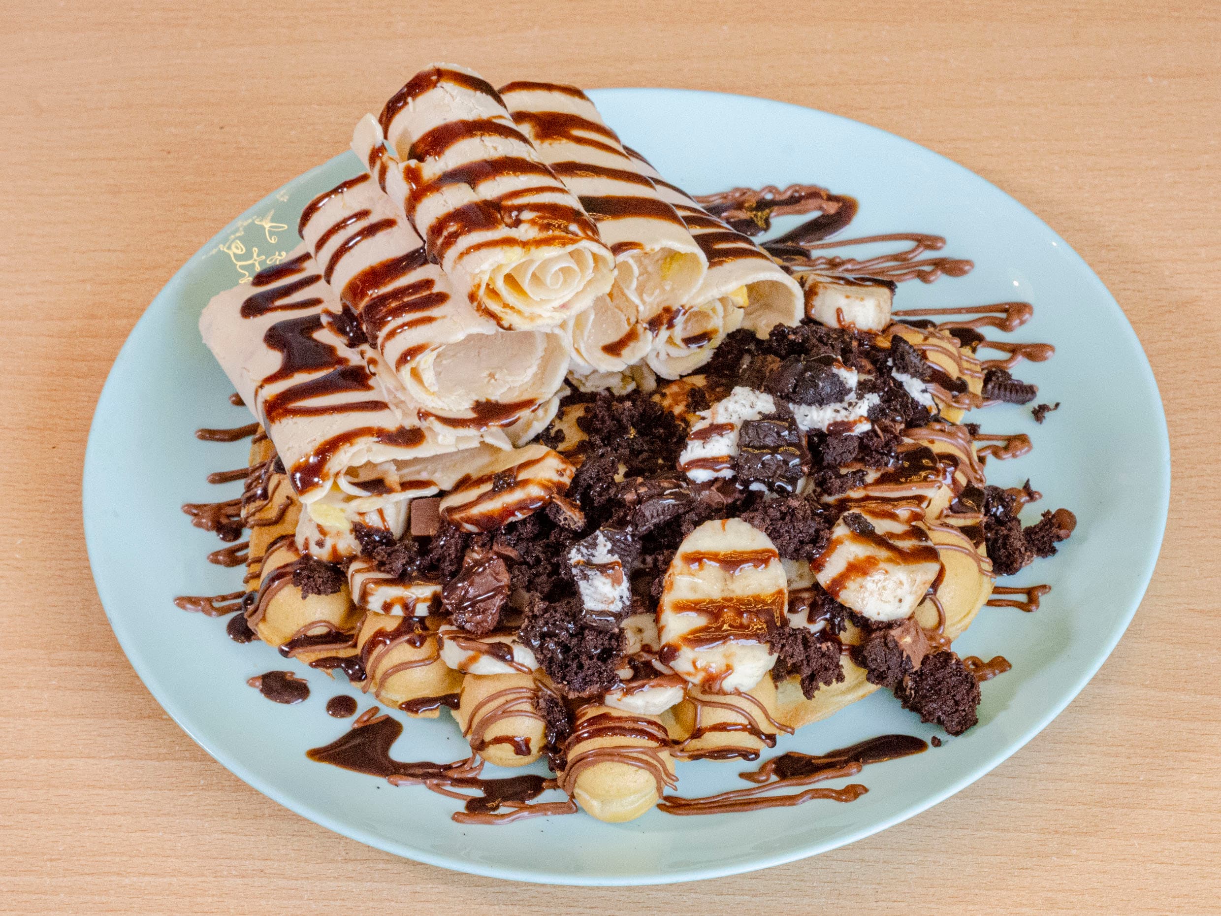 Bubble Waffle Gelato Extremo