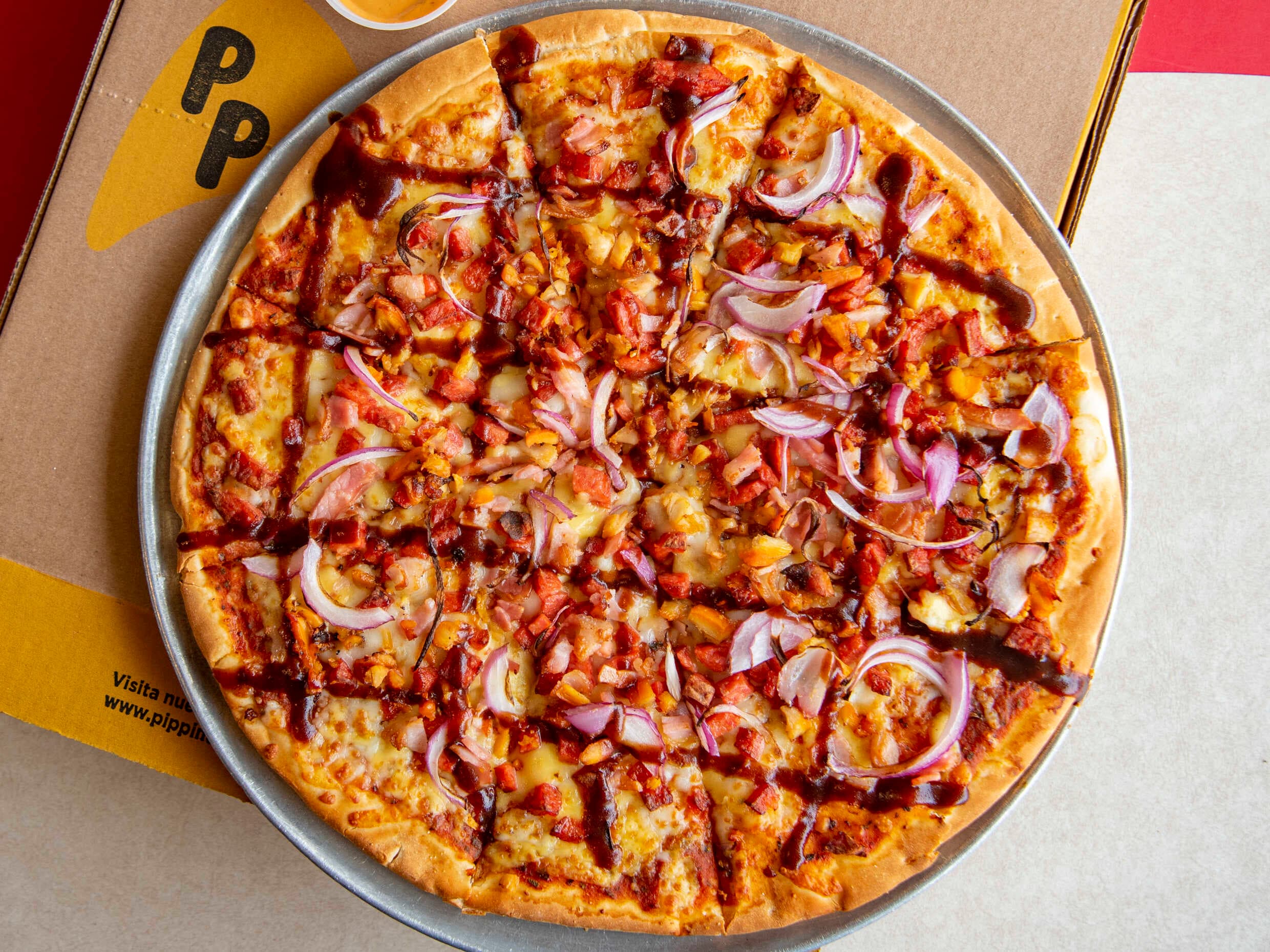 Pizza Texana (POLLO BBQ)