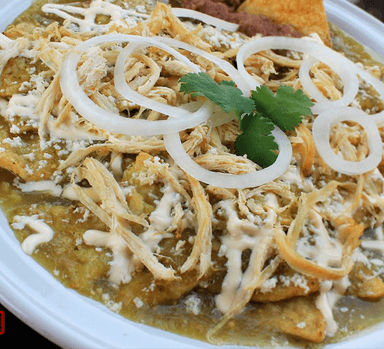 Paquete 2 Chilaquiles Verdes con Pollo y Coca