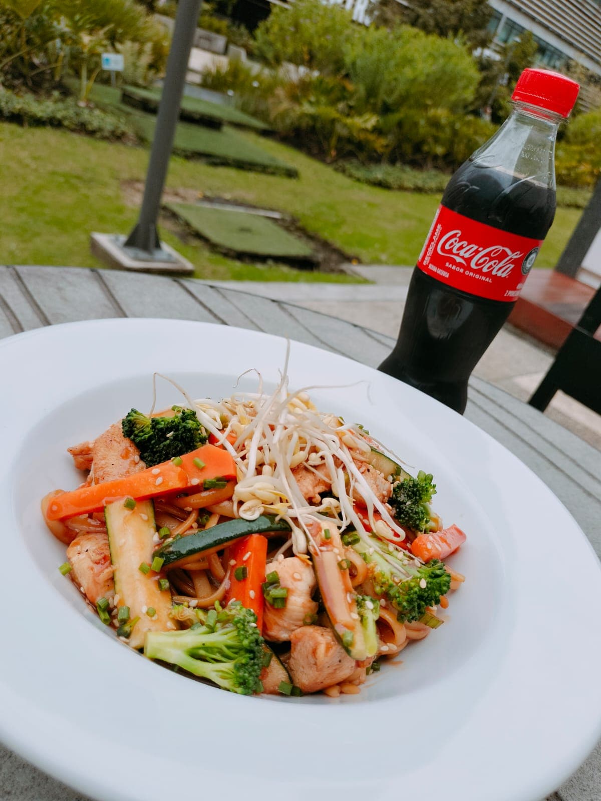 Chow mein + Coca cola 400 ml