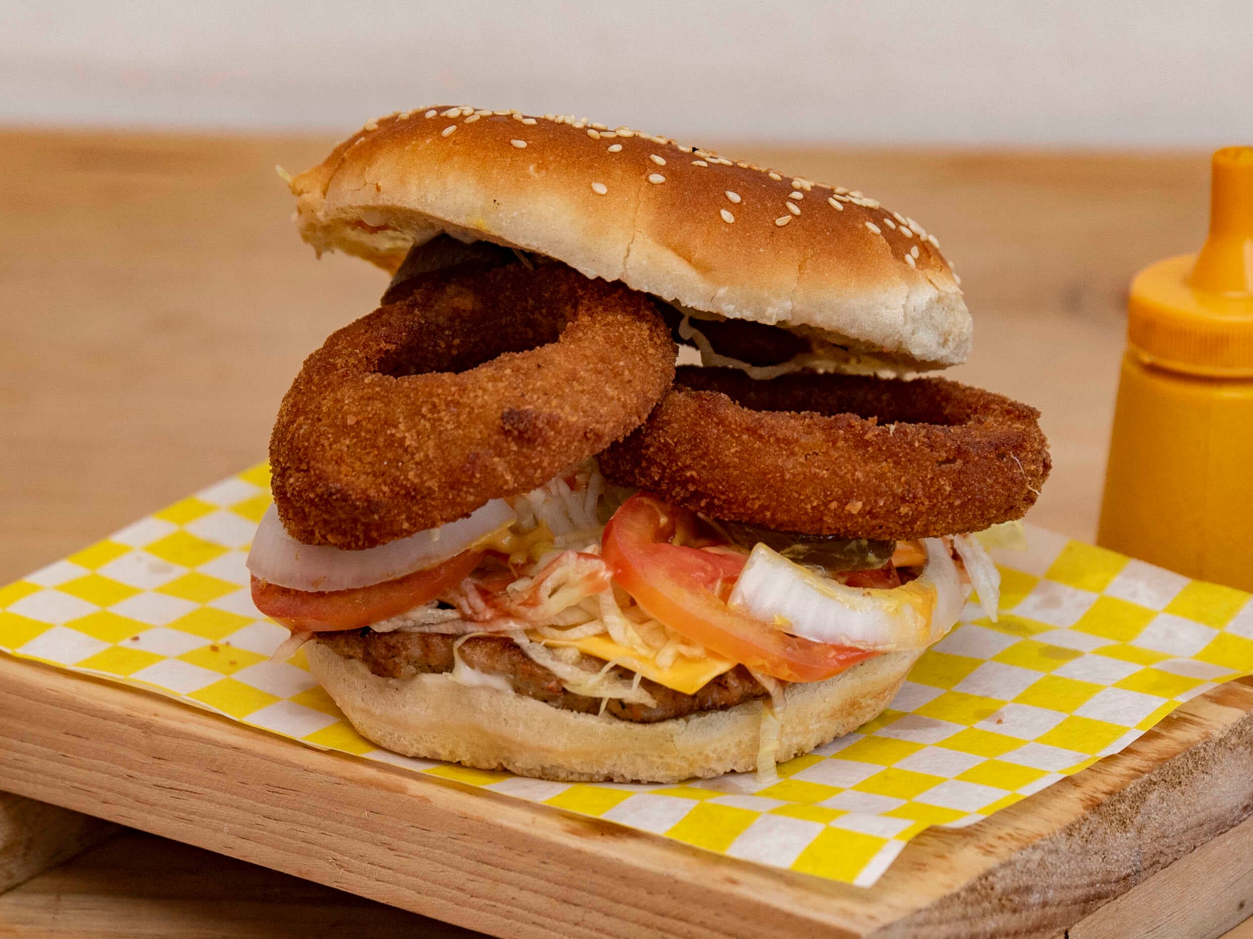 hamburguesa cruch