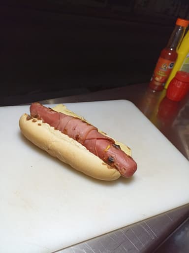 Hot Dog con Tocino