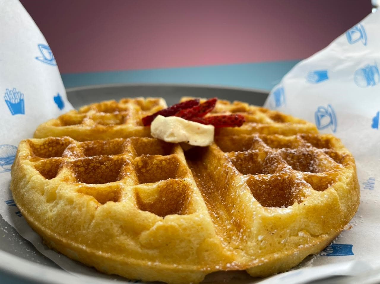 Waffle Natural