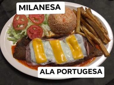 Milanesa a La Portuguesa