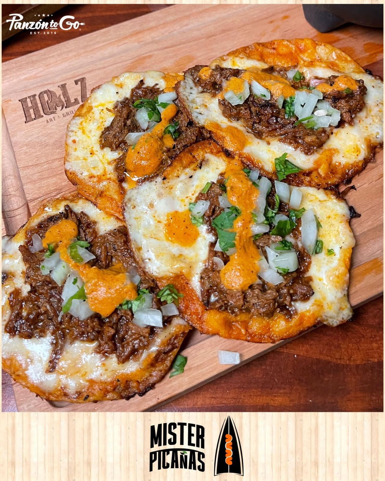 Tacos de Birria de Picaña (4pzs)