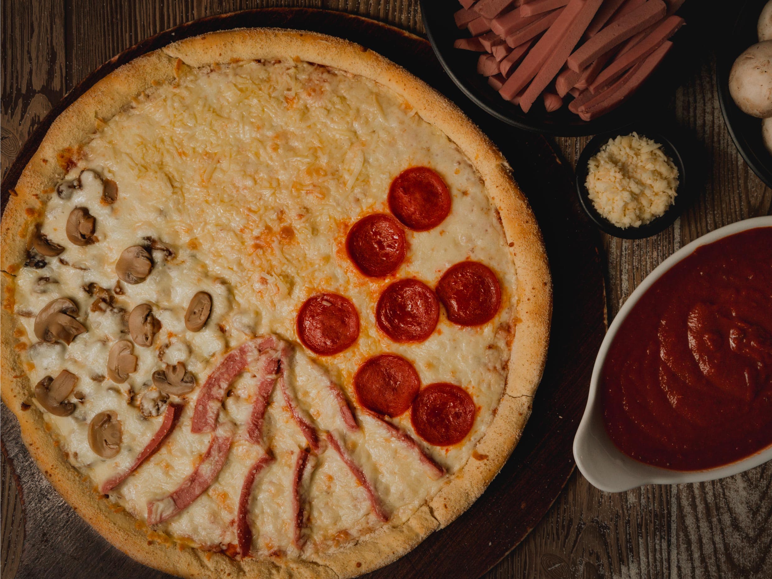 Pizza Cuatro Estaciones