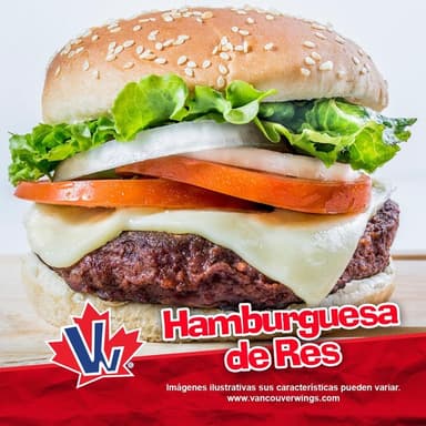 Hamburguesa de Res