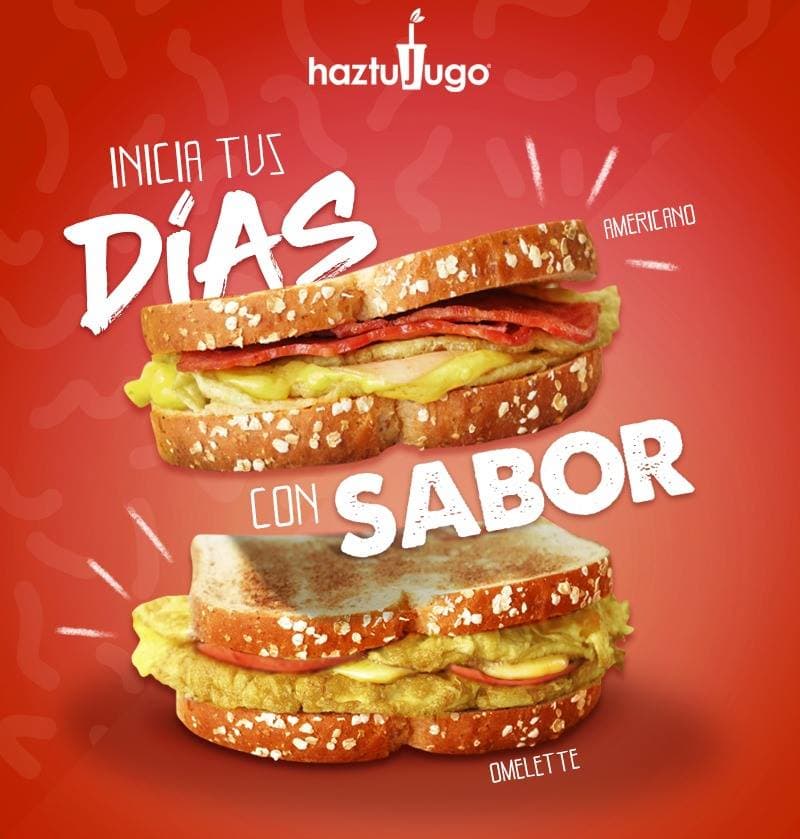 Sándwich Omelette