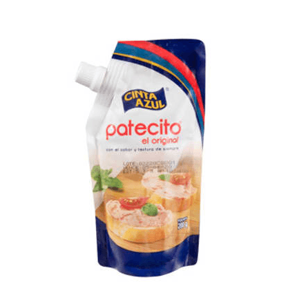 Patecito Cinta Azul Doy Pack 200 g