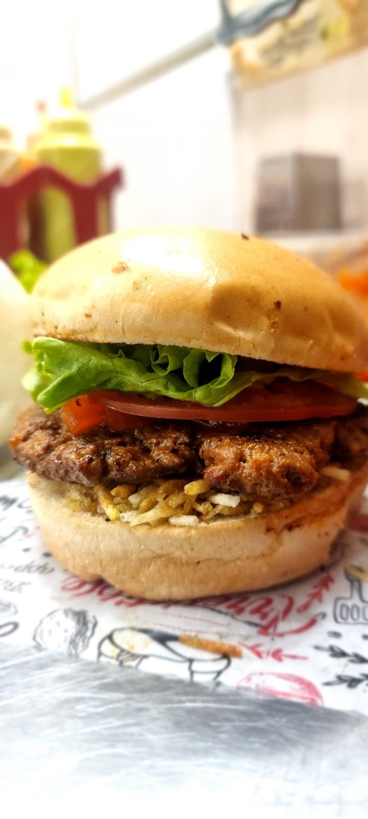 COMBO HAMBURGUESA Y BEBIDA