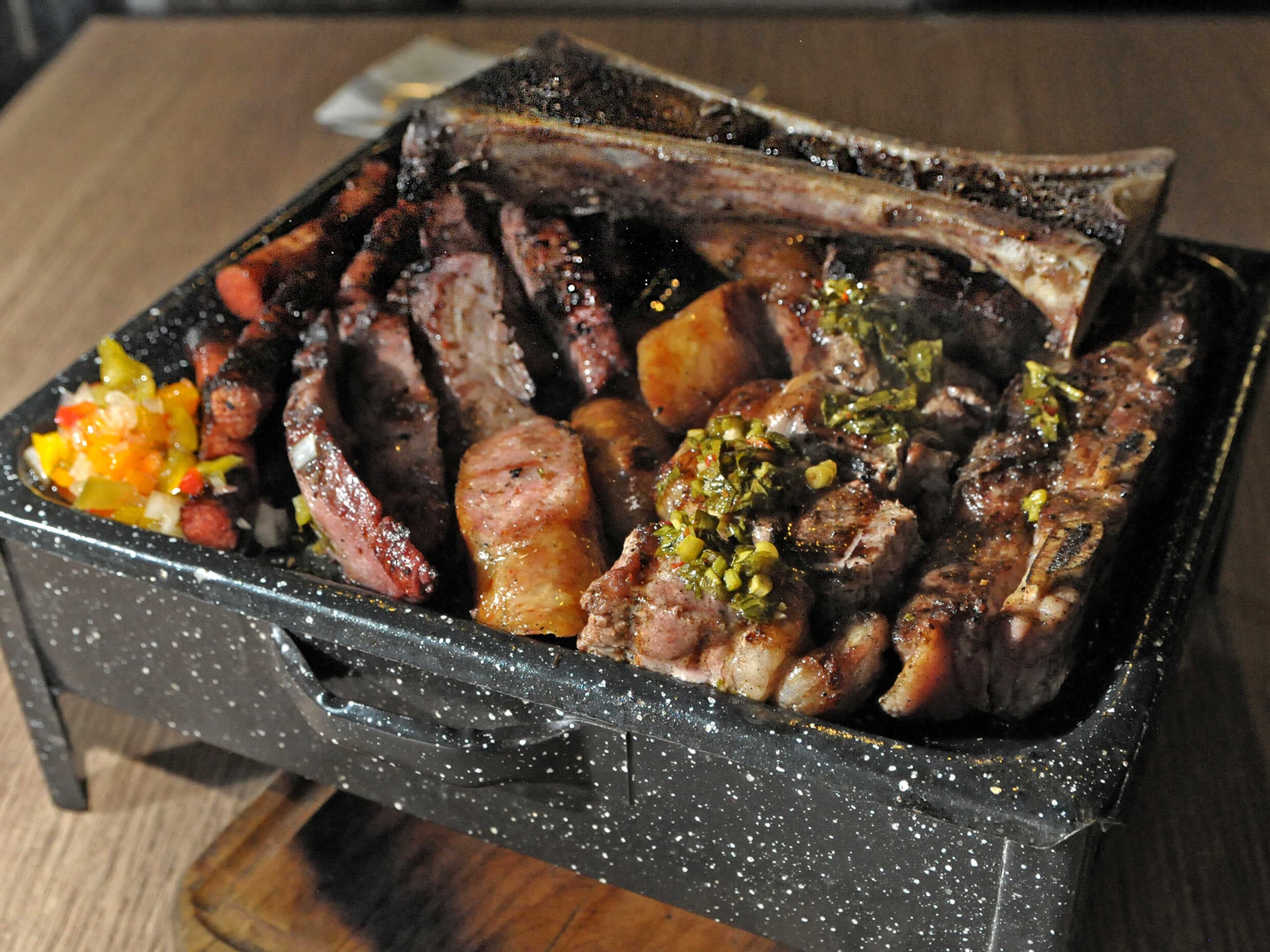 Media Parrillada  600 Grs de Carne
