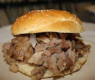 Cemita de Carne Árabe
