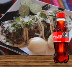 Orden de Tacos de Cabeza + Refresco