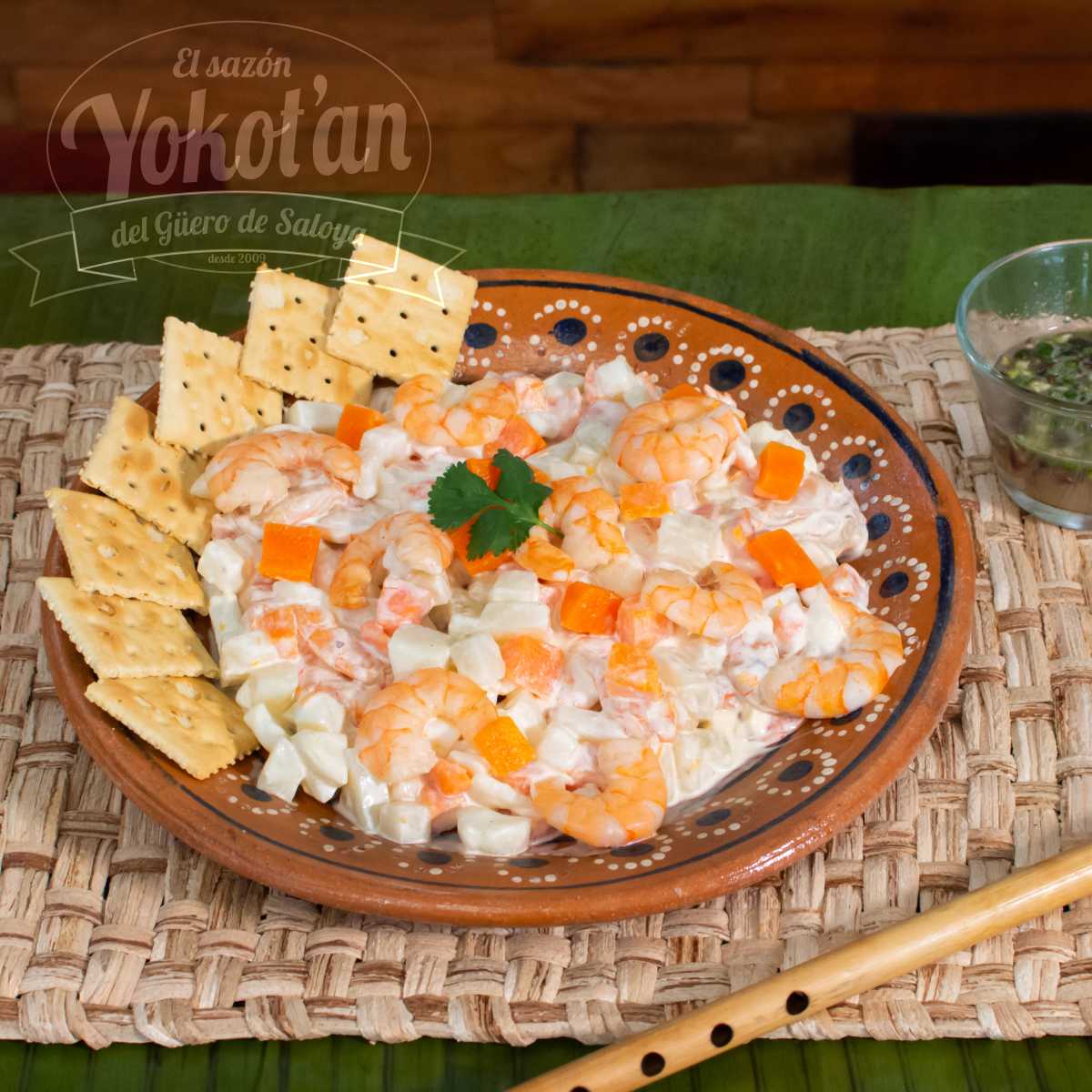 Ensalada de Camarón a la Rusa