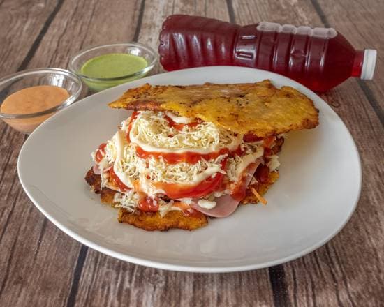 Patacon de Carne Mechada