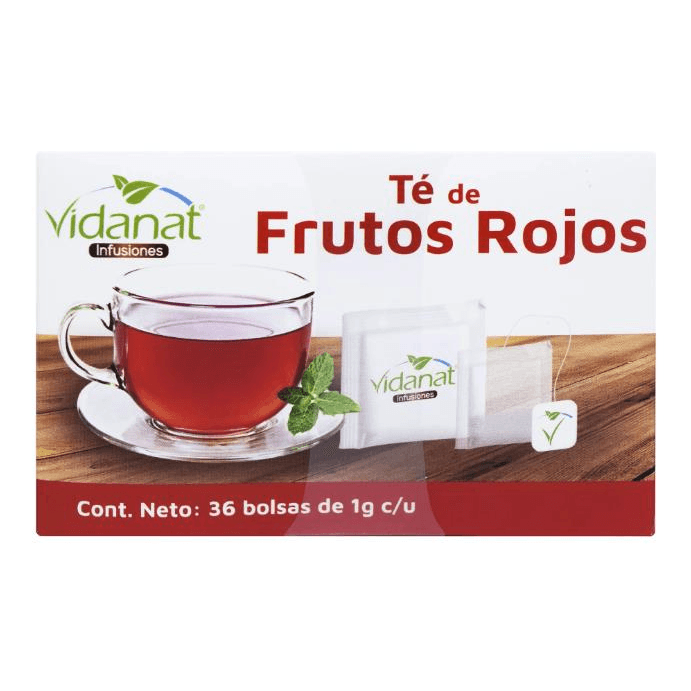 TE FRUTOS ROJOS 36 SOBRES
