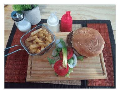 Hamburguesa Sencilla