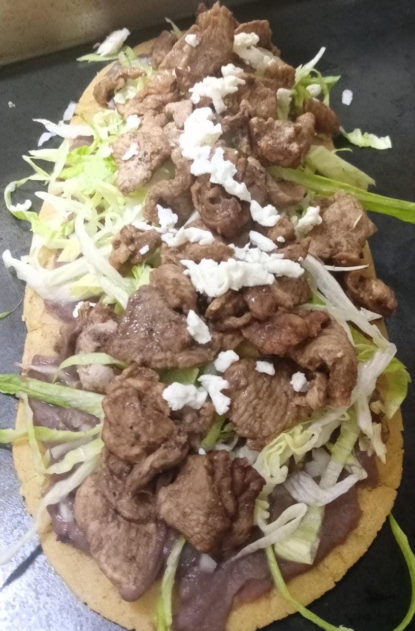 Huarache de Arrachera de Res
