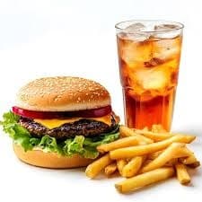 Combo Hamburguesa Carne Con Queso