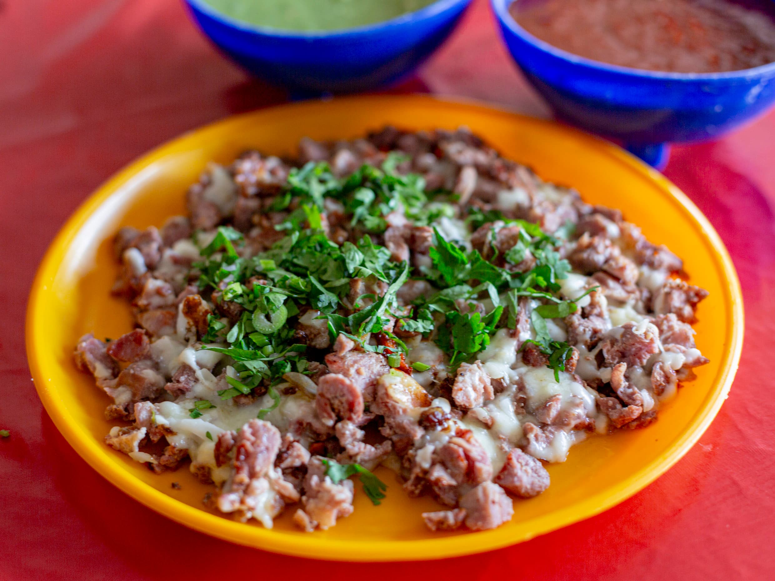 Queso Carne Bistec Adobado