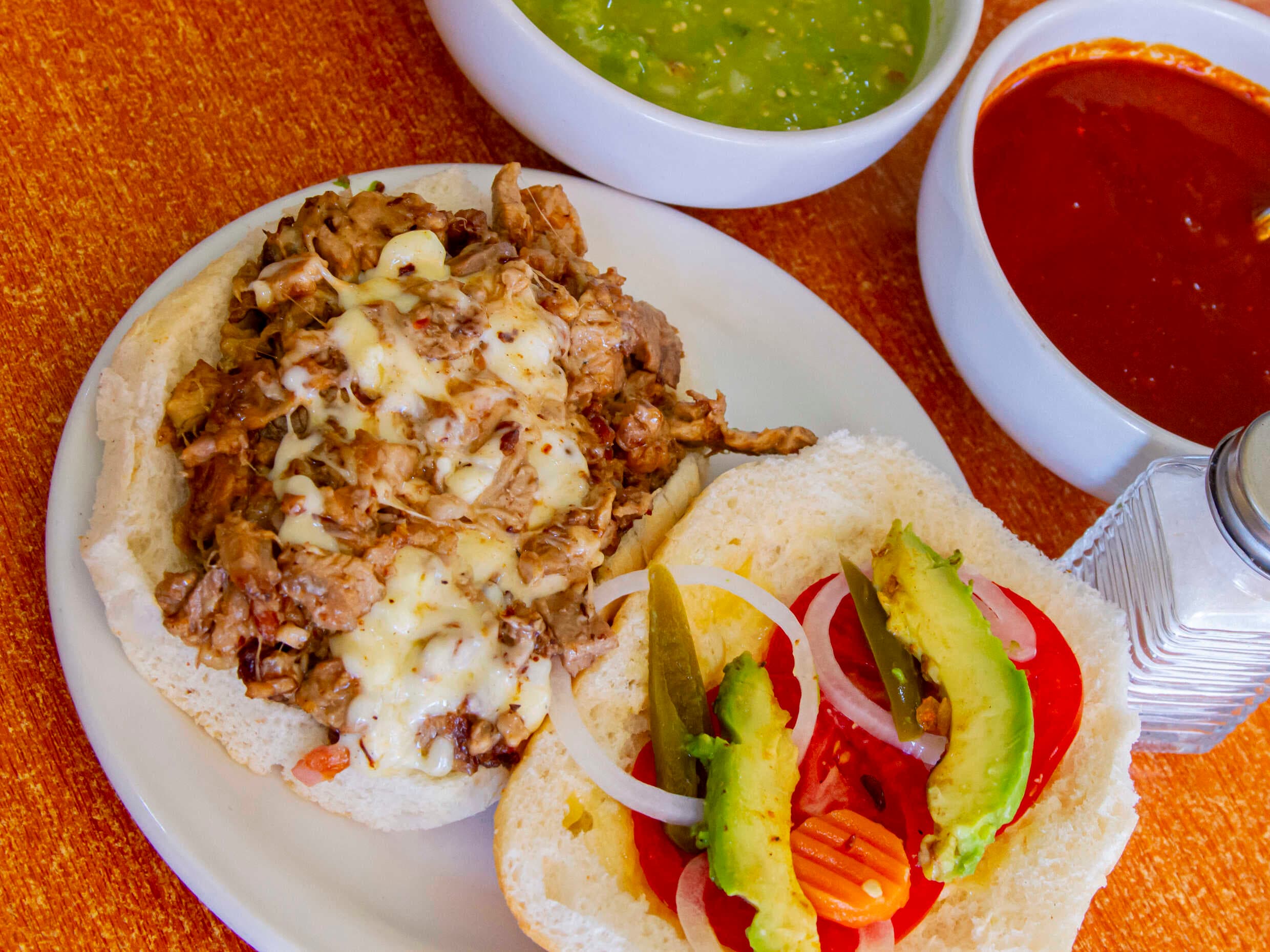 Torta Arrachera