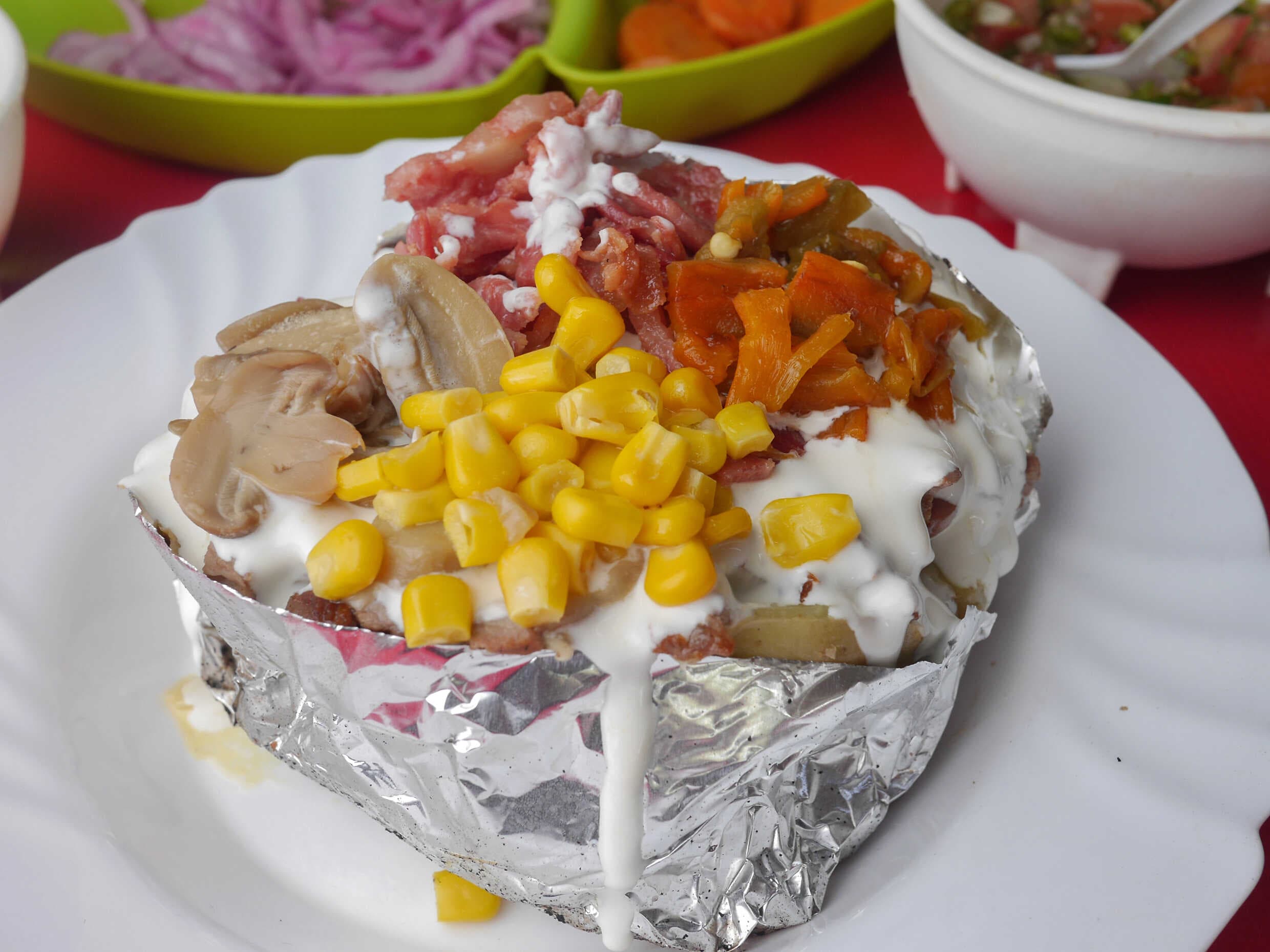 PAPA LOCA (Papa rellena)