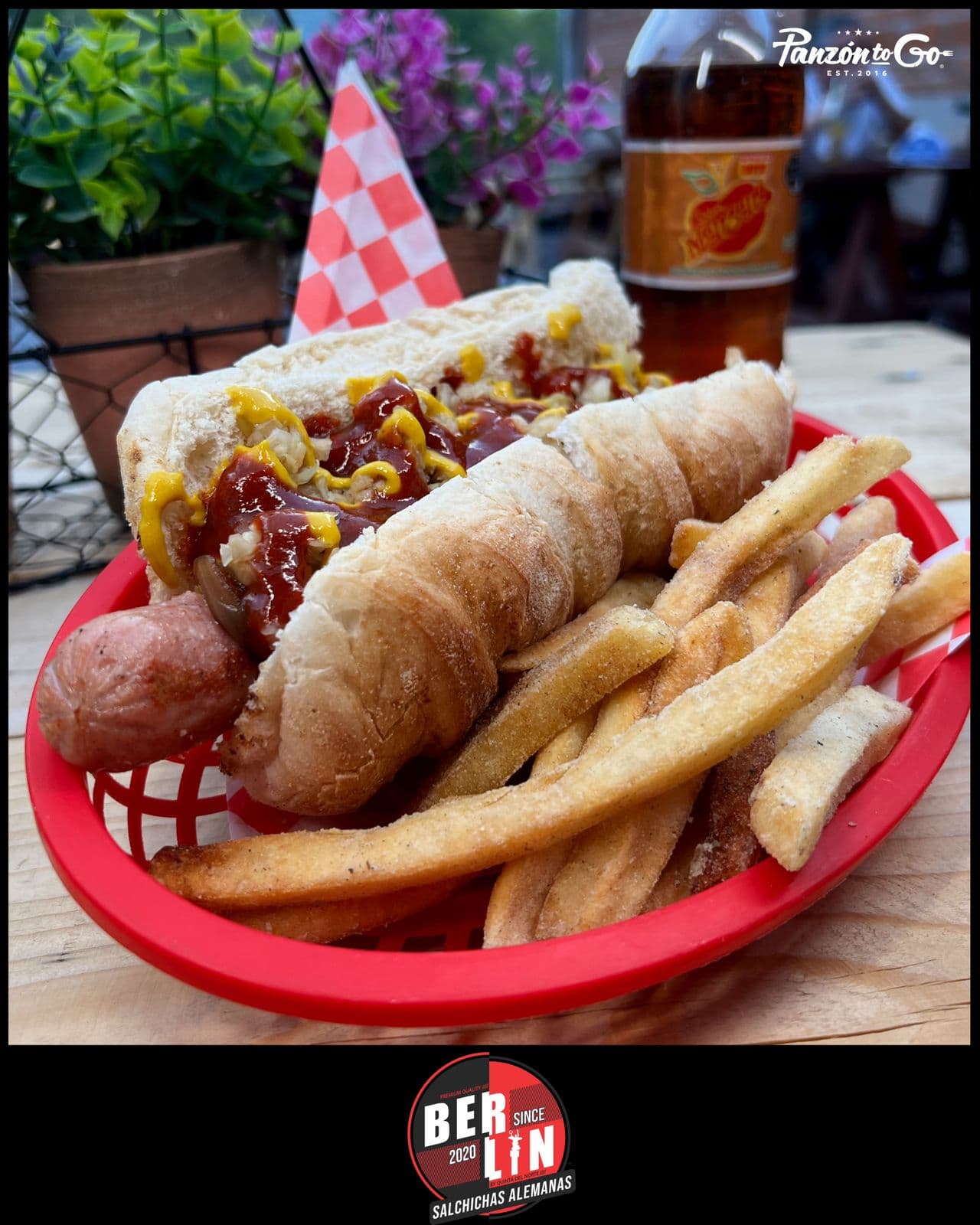 Hot Dog Clásico Alemán Mediano 100G