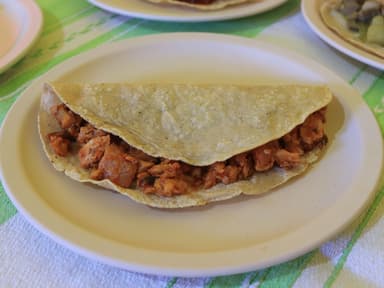 Taco de Chicharrón Prensado