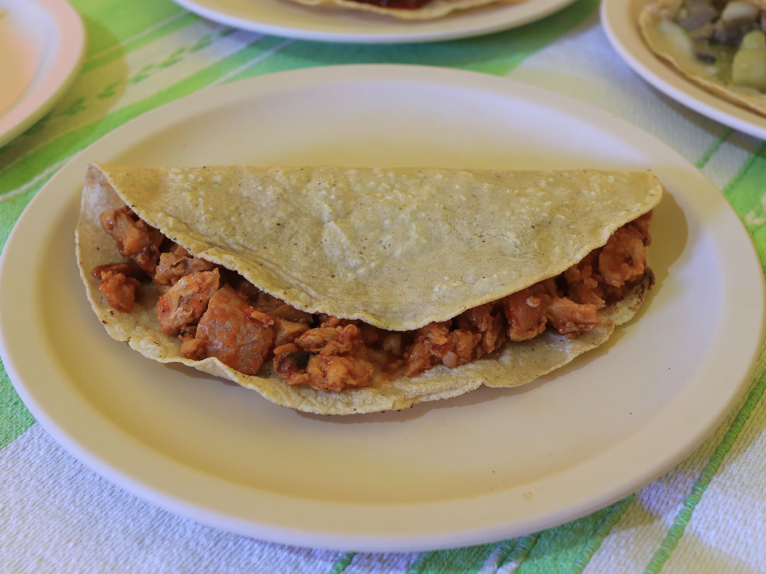 Taco de chicharrón Prensado
