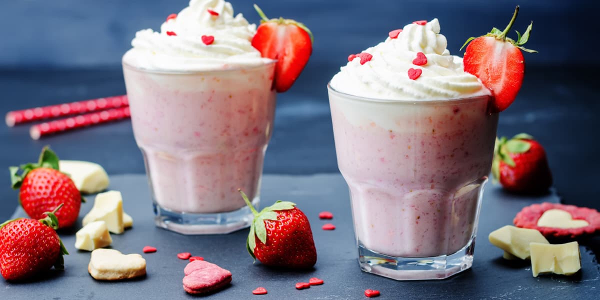 Malteada de Fresa