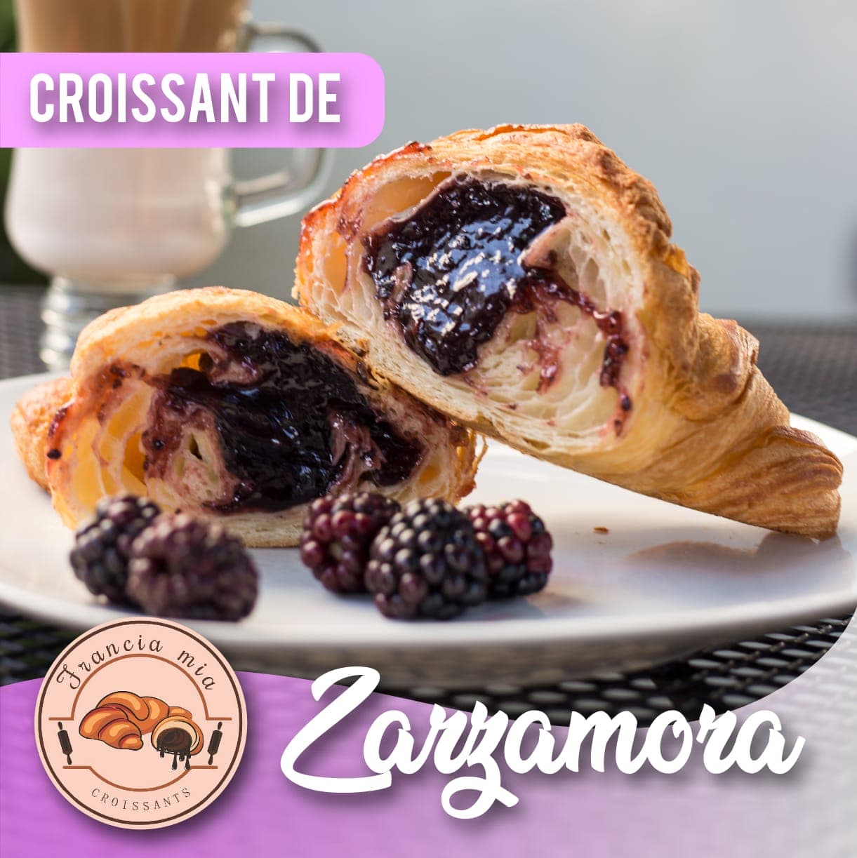Croissant de Zarzamora