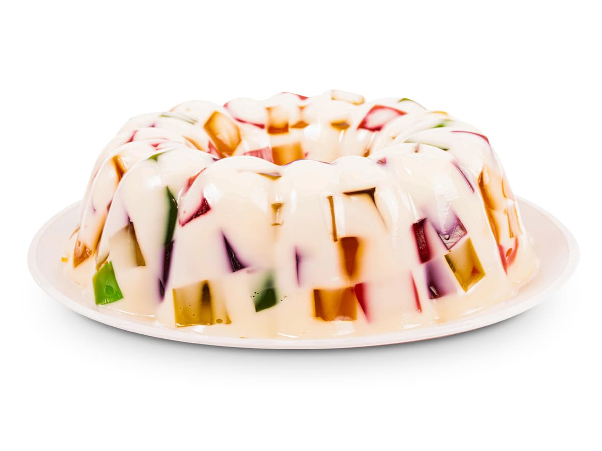 Gelatina Mosaico 2 Litros (16 Porciones)