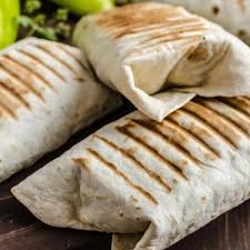 Burrito de jamón con queso