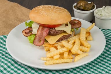 Hamburguesa Doble Res