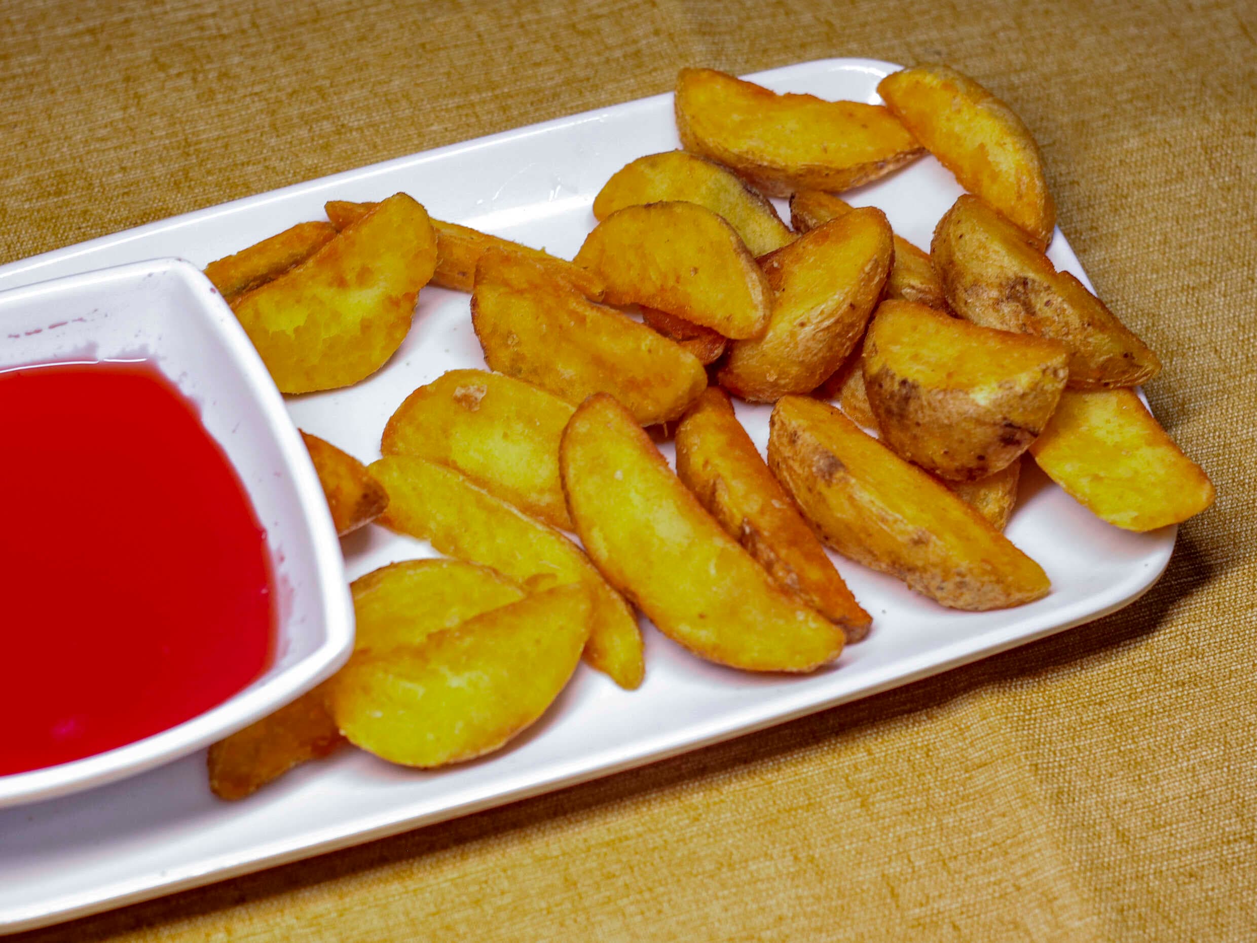 Papas en Casco