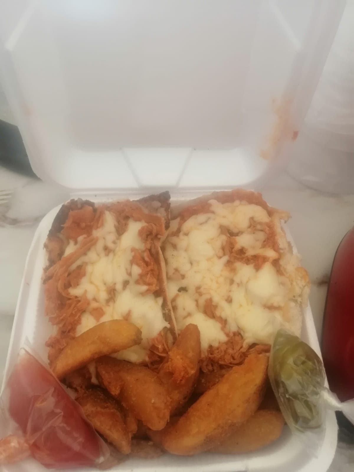 Combo Molletes Sencillos + Papas