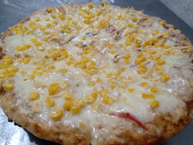 Pizza Pollo con Maíz Familiar