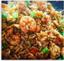 5- Arroz con Camarones