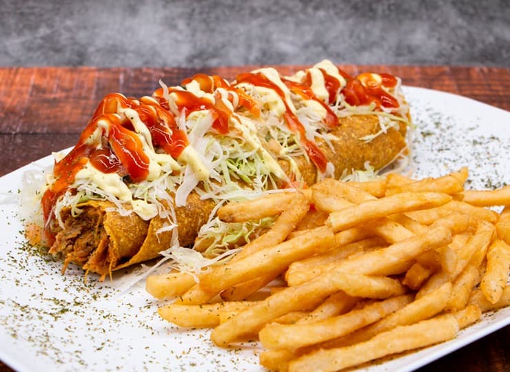 Tacos Grandes SIN Papas