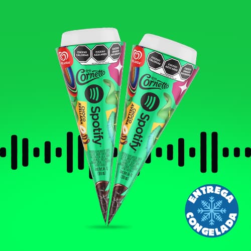 Cornetto Spotify (2 piezas)