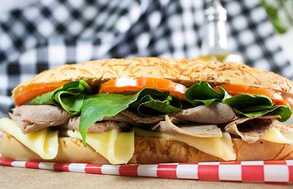 Sándwich Roast Beef 24 cm